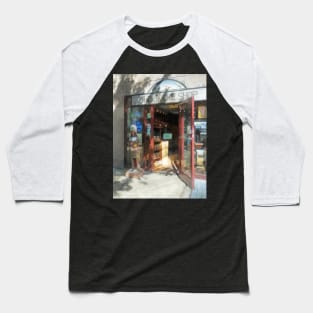 Hoboken NJ - Smoke Shop Baseball T-Shirt